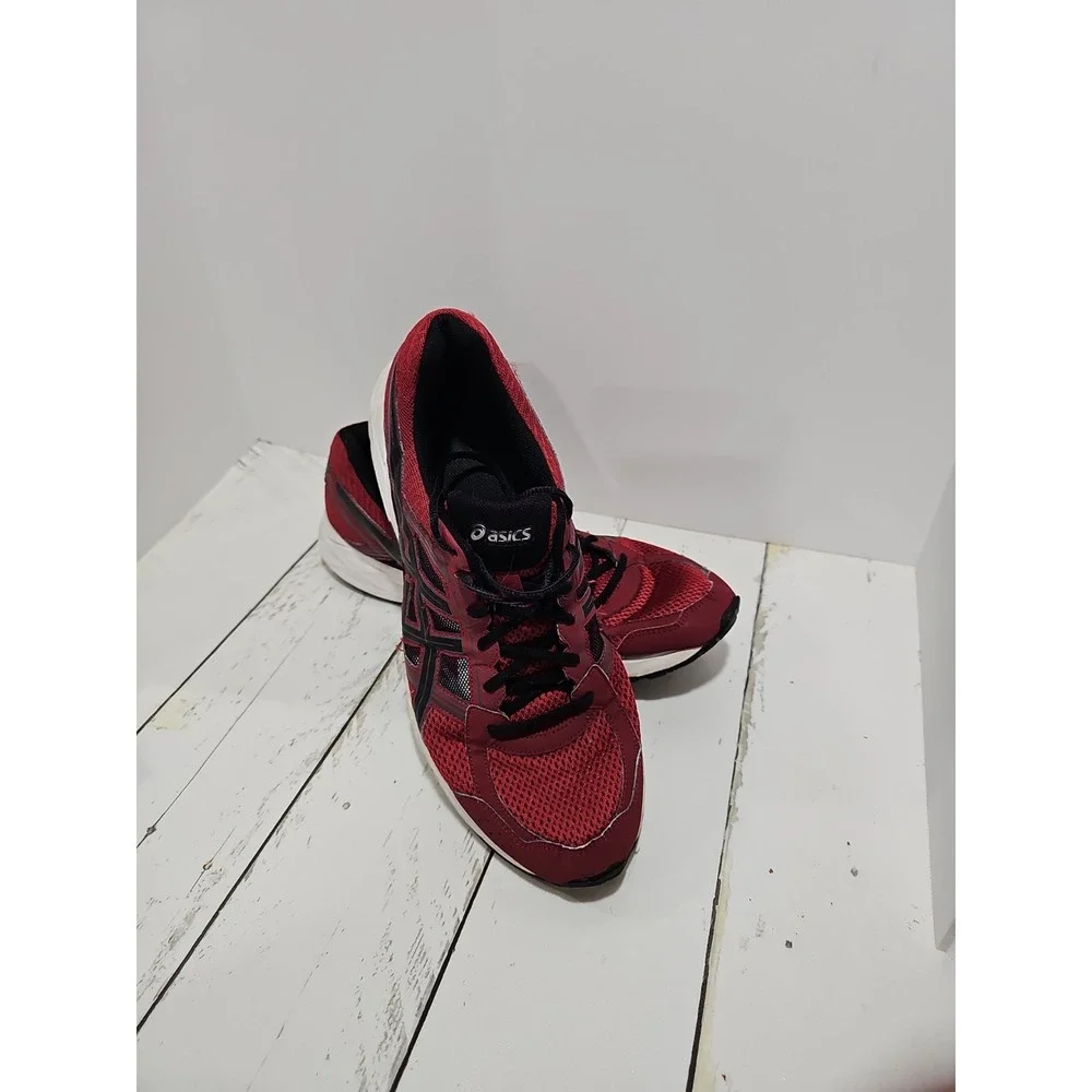 Asics Gel-Contend 4 Burgundy Black Comfort Running Shoes Size 13